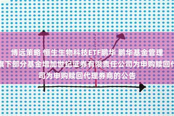 博远策略 恒生生物科技ETF鹏华 鹏华基金管理有限公司关于旗下部分基金增加世纪证券有限责任公司为申购赎回代理券商的公告